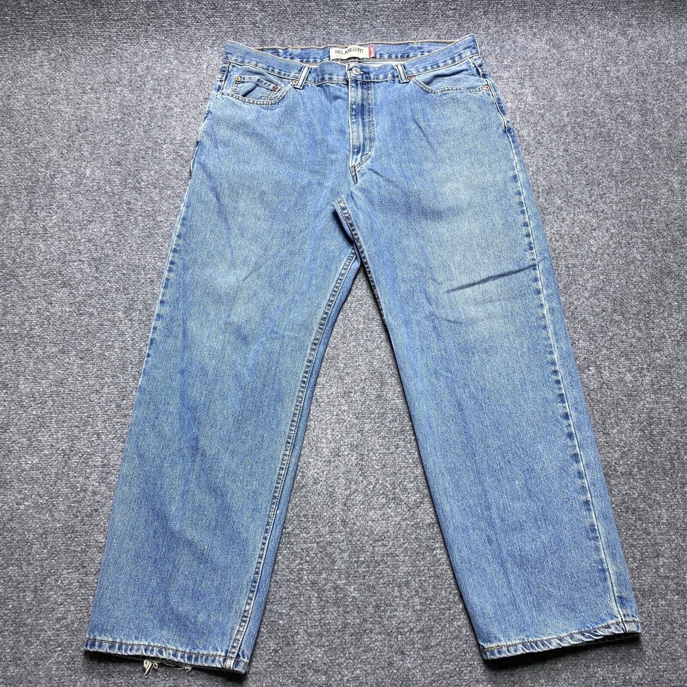 Levisβ 550 Jeans Men 38x30 Blue Relaxed Tapered Medium Wash